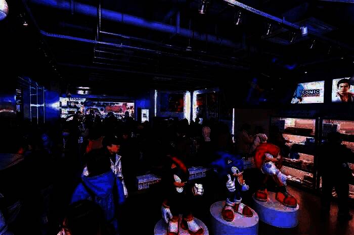 世嘉快闪店现场图片12