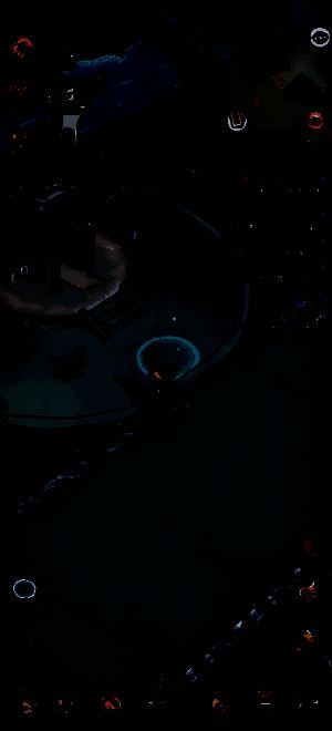 登云山集市青霄阁内的NPC画面