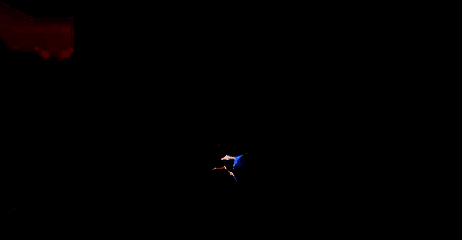 跳下来到铁栏画面