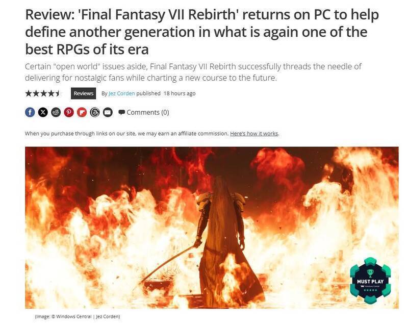 《最终幻想7：重生》相关配图2