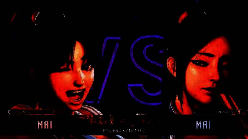 《街头霸王6》不知火舞角色选择界面演示视频截图