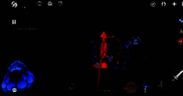 跳下去后向前走的画面