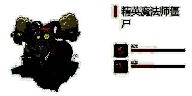 精英魔法师僵尸图片