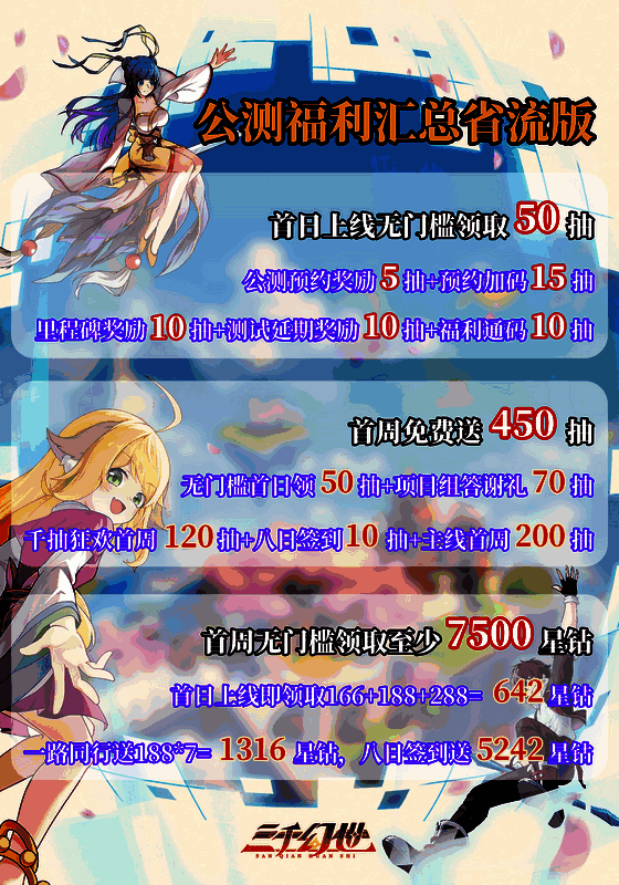 《三千幻世》公测福利图片1