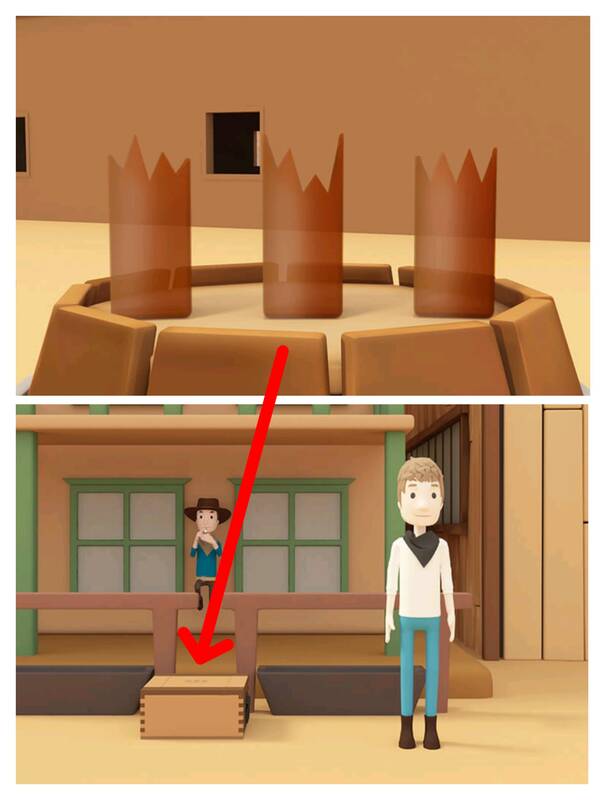 得到炸药的场景图