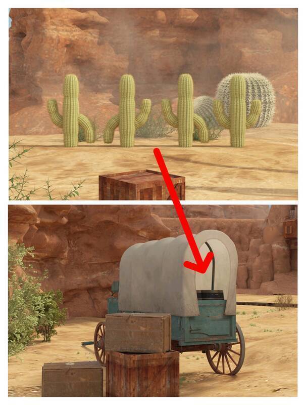 第二个场景仙人掌及马车上右侧箱子