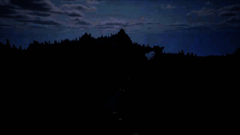 《上古卷轴5》虚幻5粉丝版画面展示