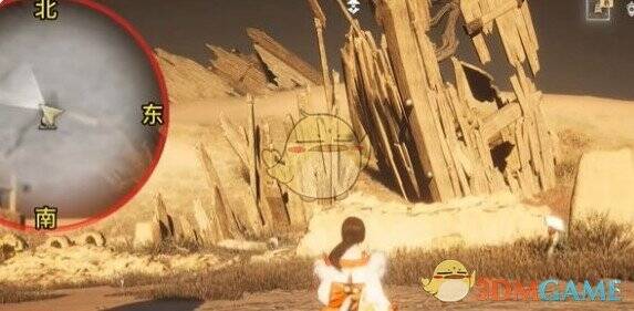 向西北走的路线画面