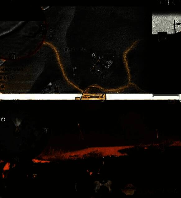 从天涯客(玉门关)向北走的路线画面