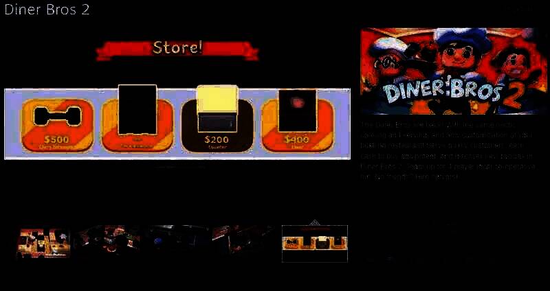 《Diner Bros 2》宣传图