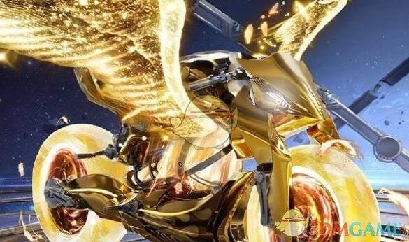 和平精英圣光之翼（梦幻蜜光）4级高级外观图