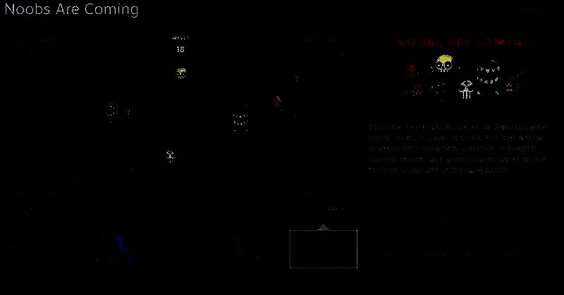 《Noobs Are Coming》宣传图