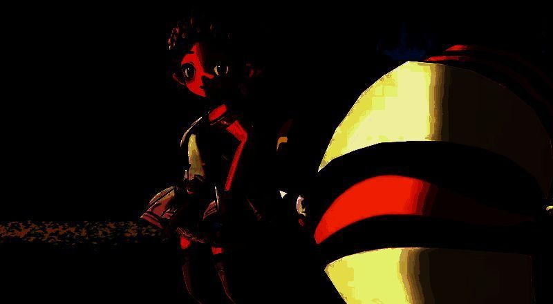 游戏中的时装画面