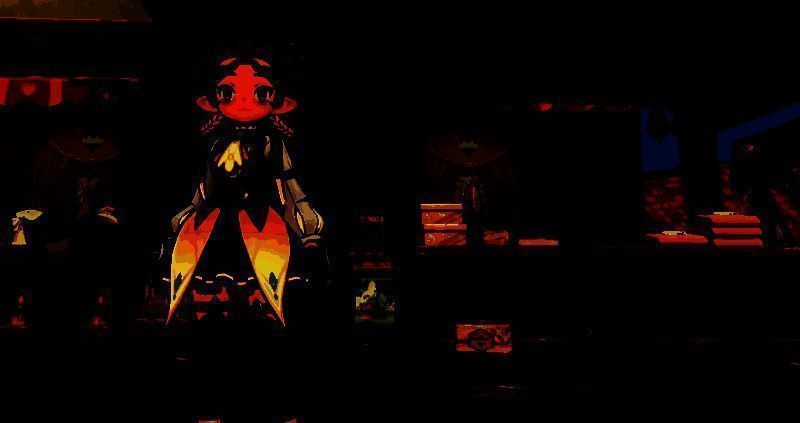 花魁蜂后时装特写