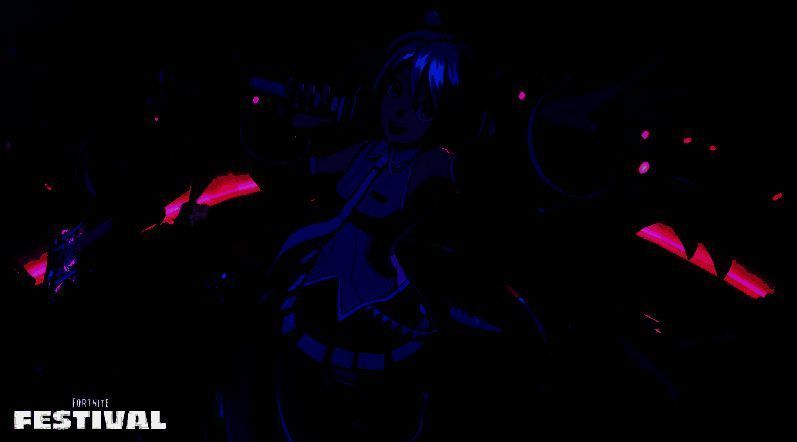 《堡垒之夜》联动初音未来活动相关画面