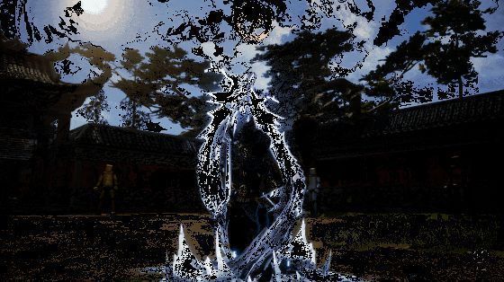 《剑灵2》彩绫职业结冰功技能动图