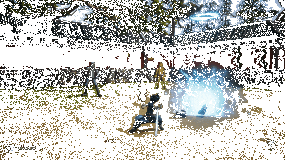 《剑灵2》彩绫职业冰轮技能动图