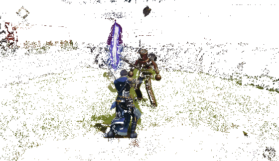 《剑灵2》剑士满月斩动图