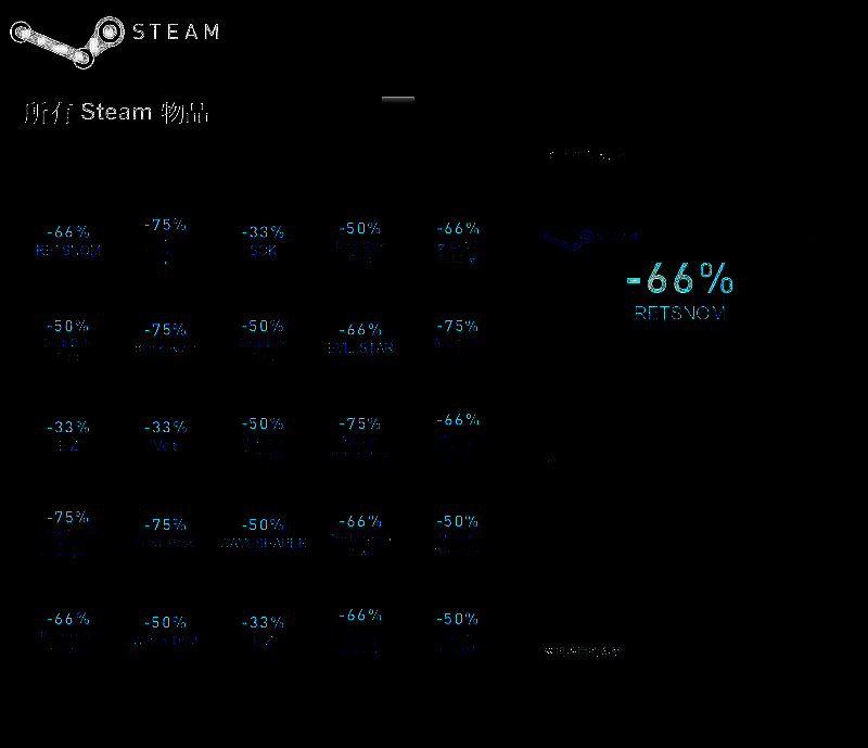 Steam相关界面图片