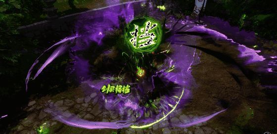 《剑灵2》成功格挡霞玲技能动画