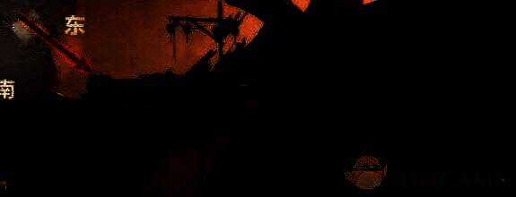 墙后方向指示画面