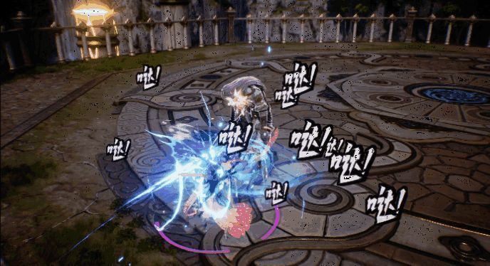 白无缺QTE武功动画