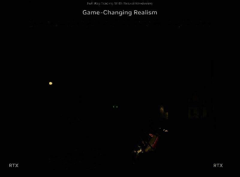 英伟达展示的全光追下《半条命2》相关画面2