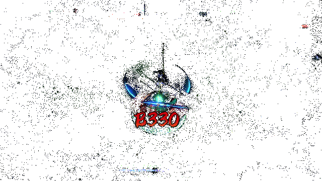 击中领主级辉烬兽破绽区域展示