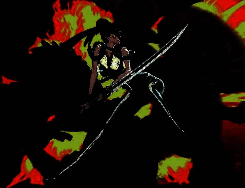 Hyoung Taek Nam绘制的第一张伊芙形象图