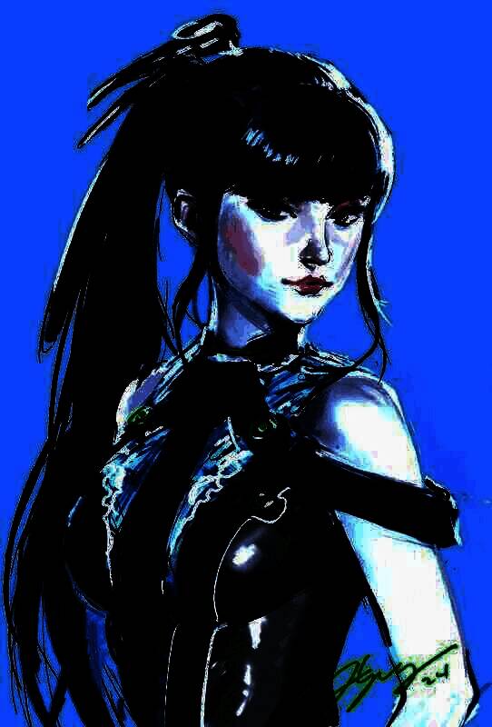 Hyoung Taek Nam绘制的第二张伊芙形象图