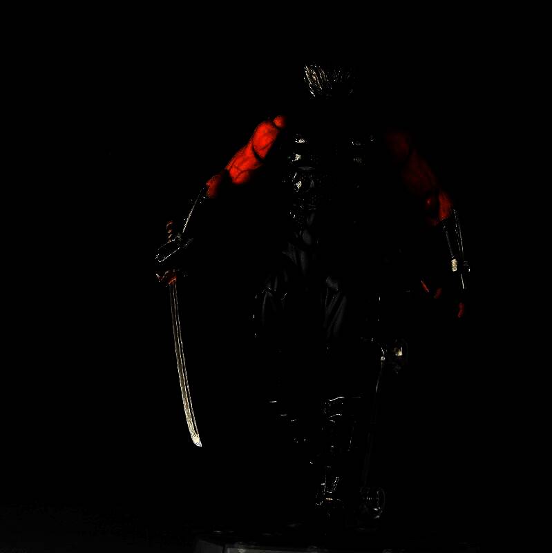 《忍者龙剑传》隼龙和绫音手办图片1