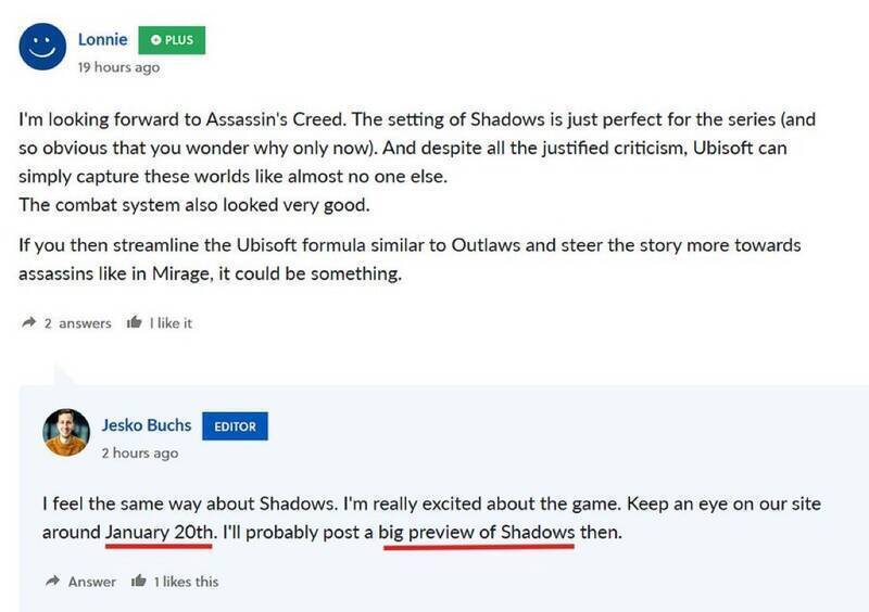 《刺客信条：影》相关图片1