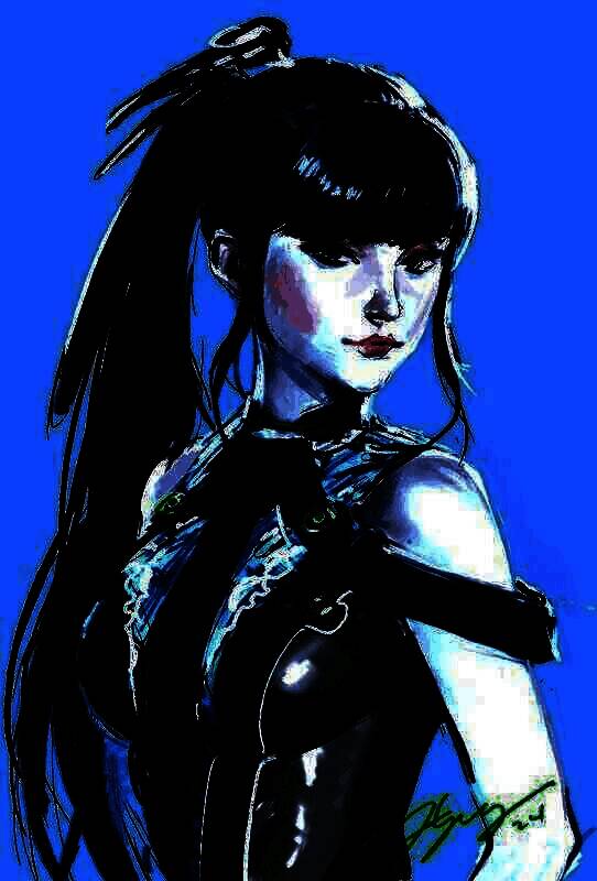 《星刃》女主角 EVE 新图