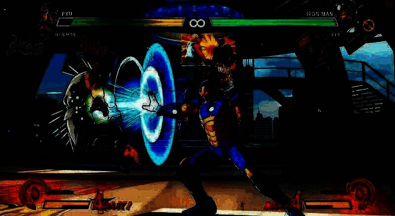 《漫画英雄VS卡普空:无限》游戏画面