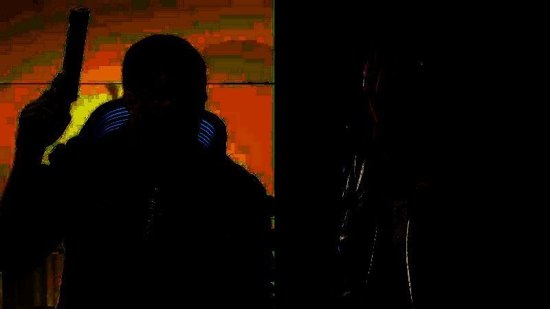 赛博朋克2077与堡垒之夜联动相关画面