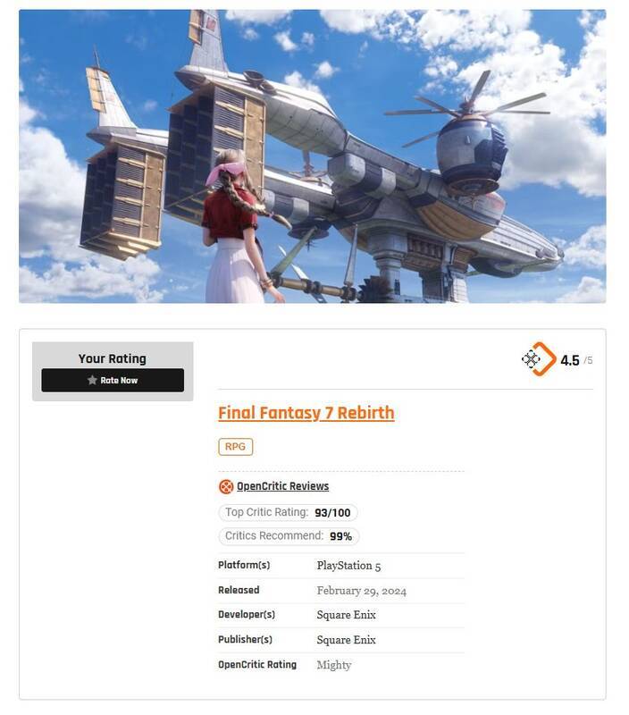 最终幻想7：重生游戏画面