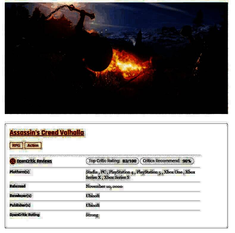 刺客信条：英灵殿游戏画面