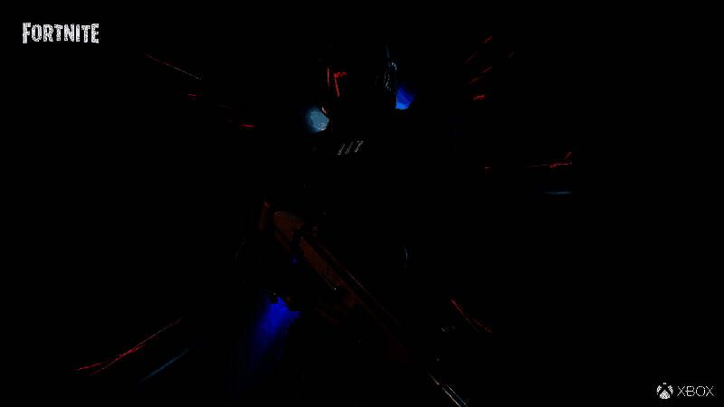 《堡垒之夜》士官长哑光黑风格外观相关画面