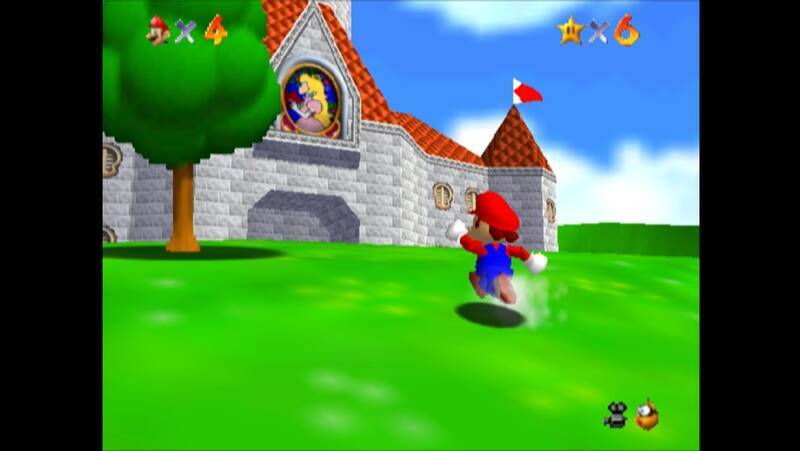 《超级马里奥64》游戏画面图片2