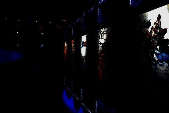 《拳皇》系列三十周年主题纪念展现场