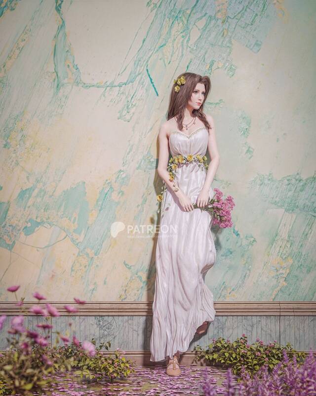 《最终幻想7》女角蒂法和爱丽丝3D美图