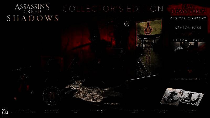 《刺客信条：影》实体典藏版相关内容