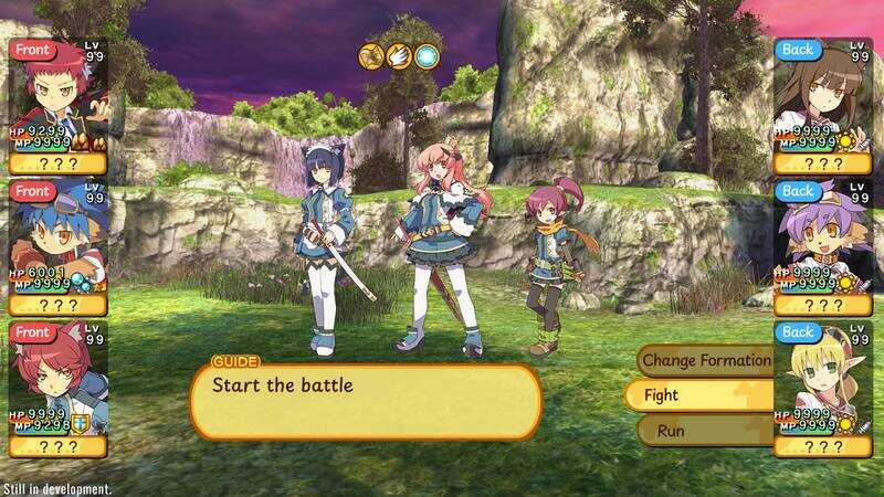 《剑与魔法与学园 3Remaster》游戏截图1