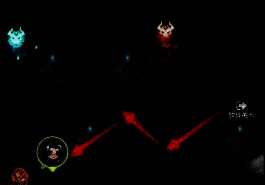 击败首领boss画面