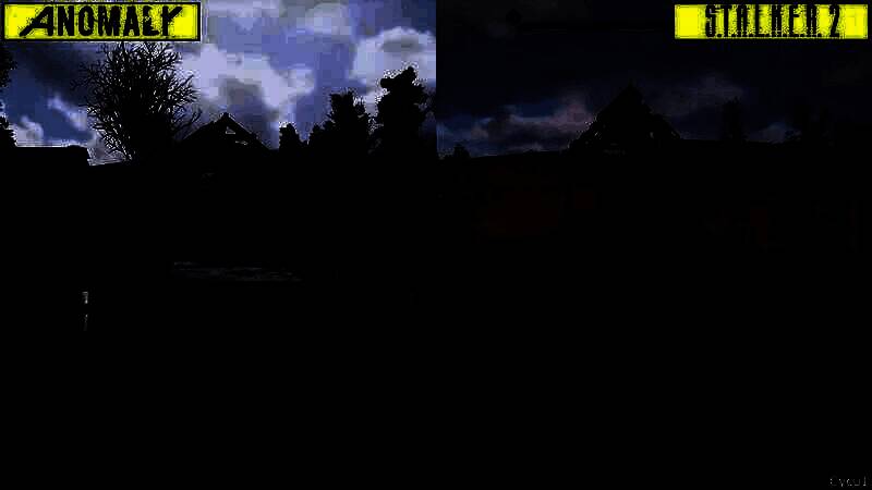 《潜行者》画质Mod与《潜行者2》对比视频截图7