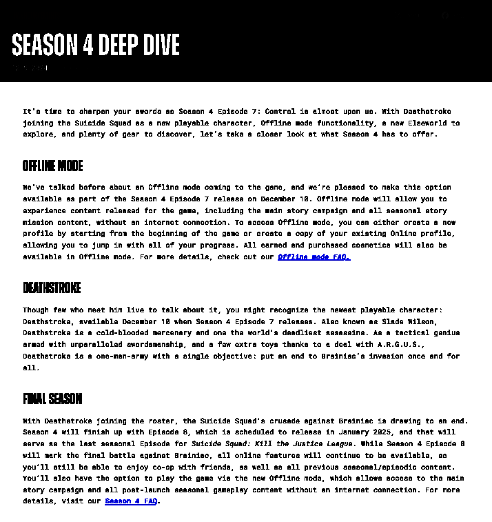 《自杀小队：消灭正义联盟》相关画面