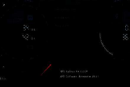 微星小飞机设置菜单界面