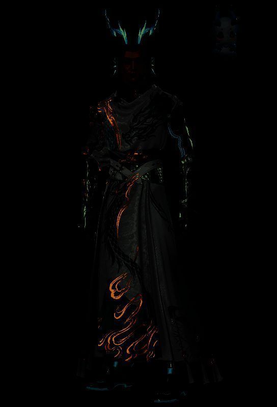 圣辉·苍蛟逸男款时装最终形态