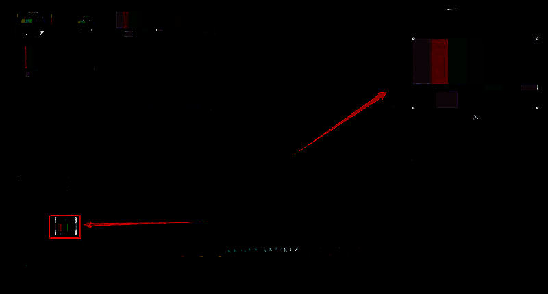 选中主轨道上方视频素材配图