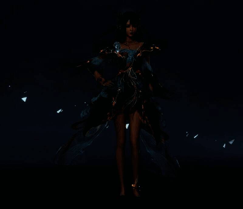 《星球：重启》墨染·离朱焕女款时装细节图